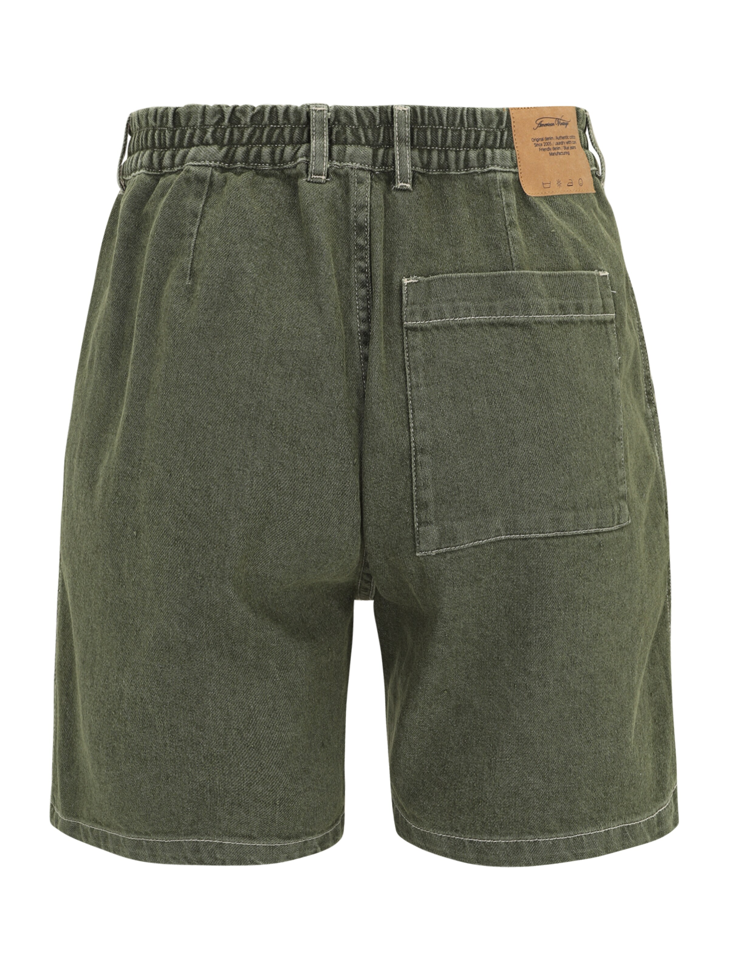 AMERICAN VINTAGE Regularen Kavbojke | zelena barva