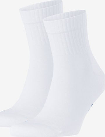 Chaussettes FALKE en blanc : devant