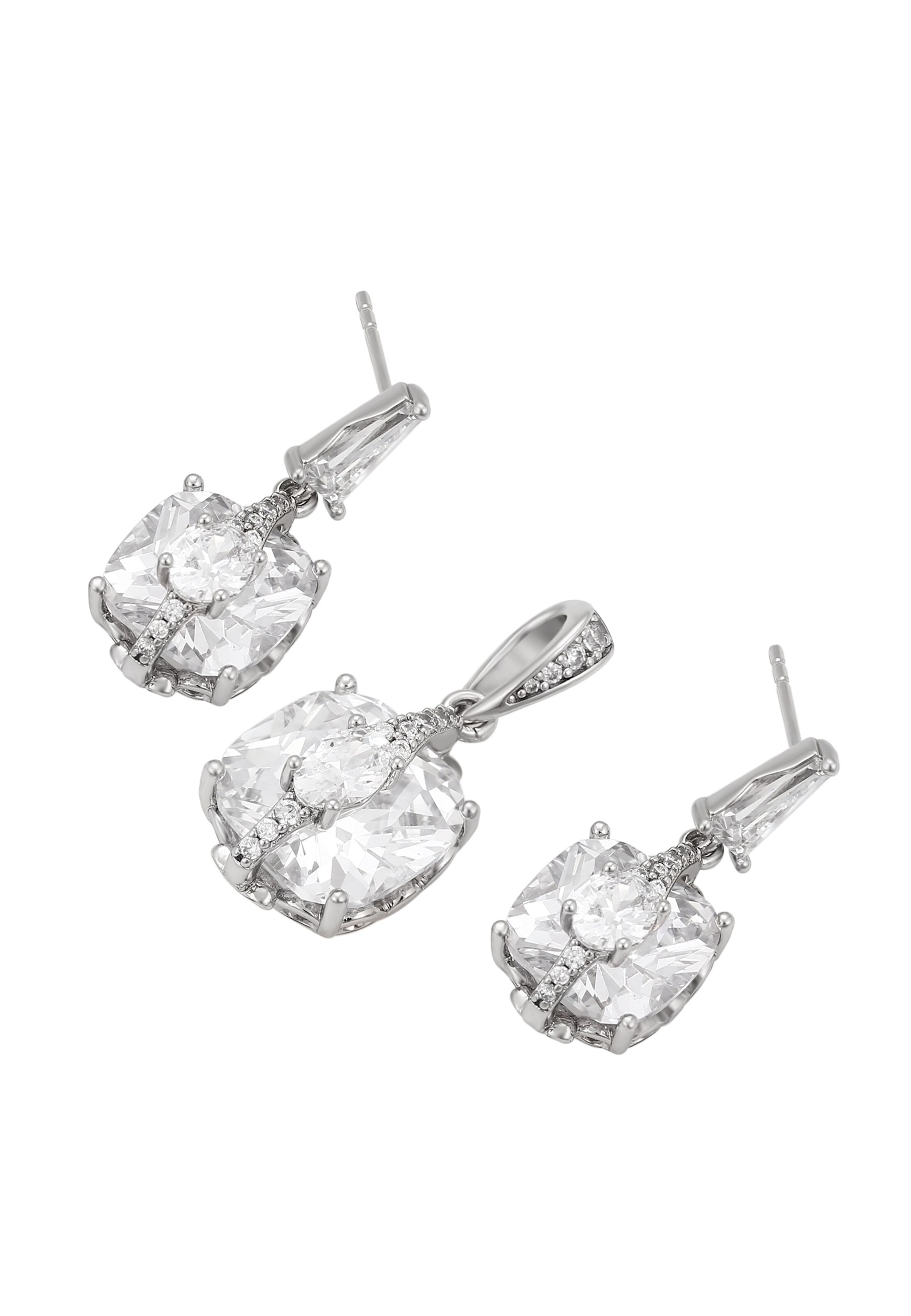 faina Jewelry Set in Silver