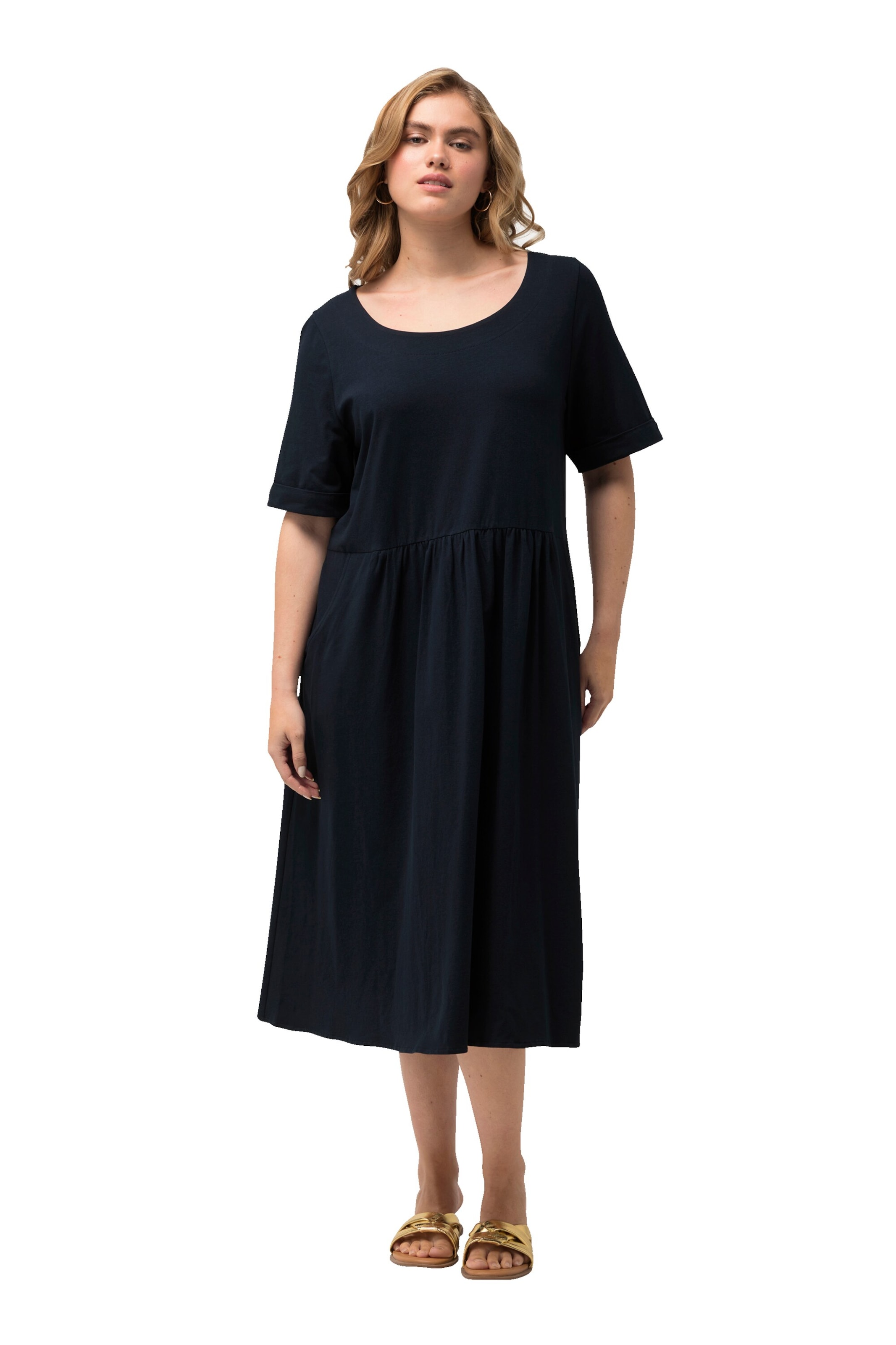 Ulla Popken Платье в Синий: спереди