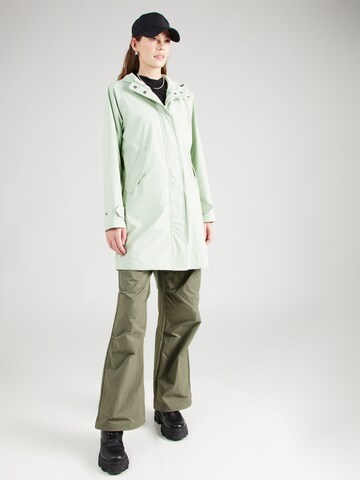 Derbe Weatherproof jacket 'Friese Traveby' in Green: front