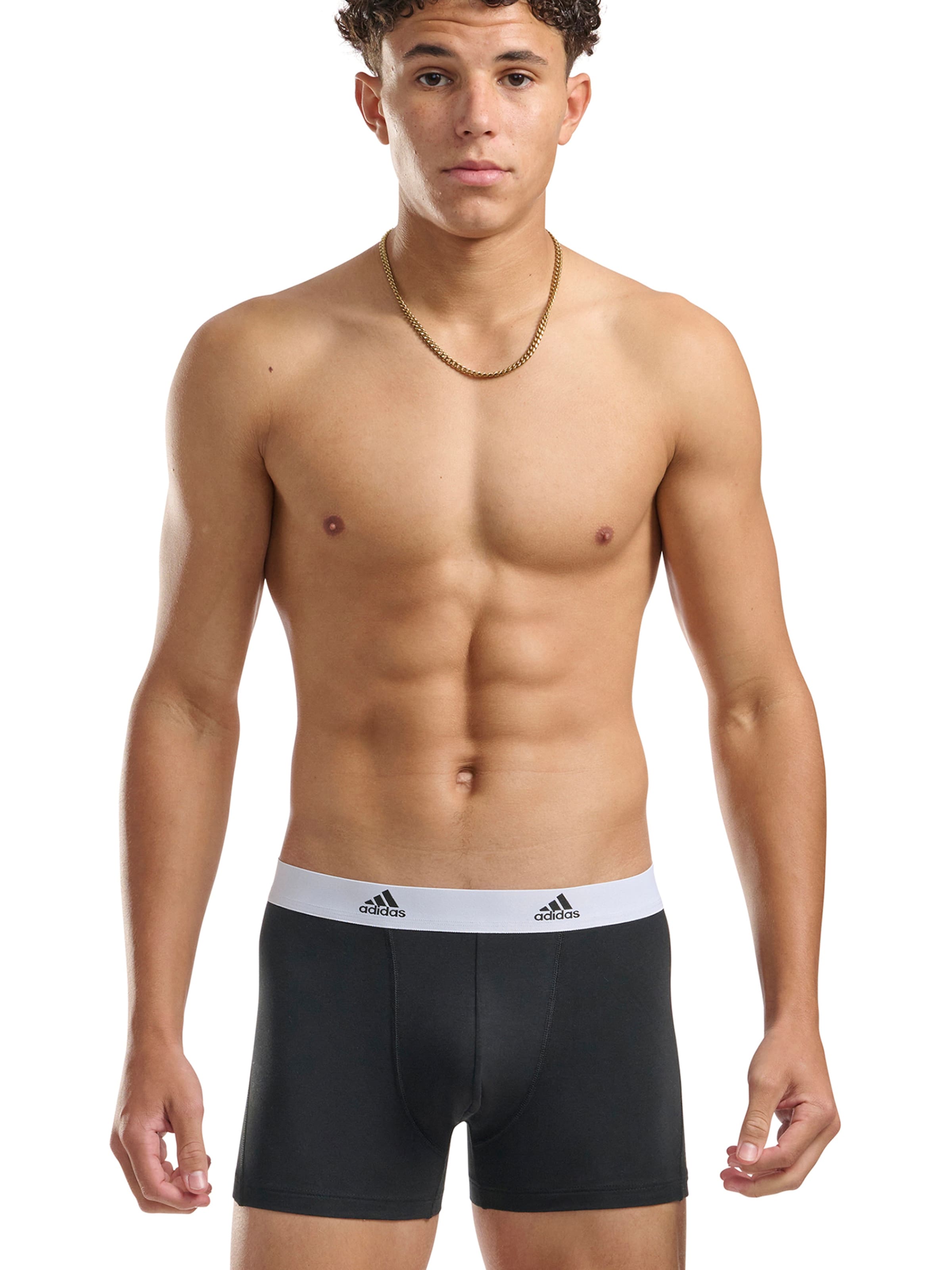 ADIDAS SPORTSWEAR Boxer shorts 'Active Flex' in Black: front