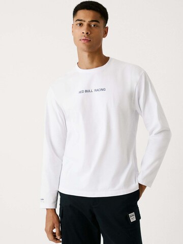 T-Shirt Red Bull Racing x Pepe Jeans en blanc : devant