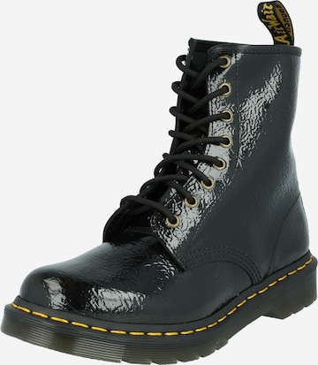 Bottes à lacets Dr. Martens en noir : devant
