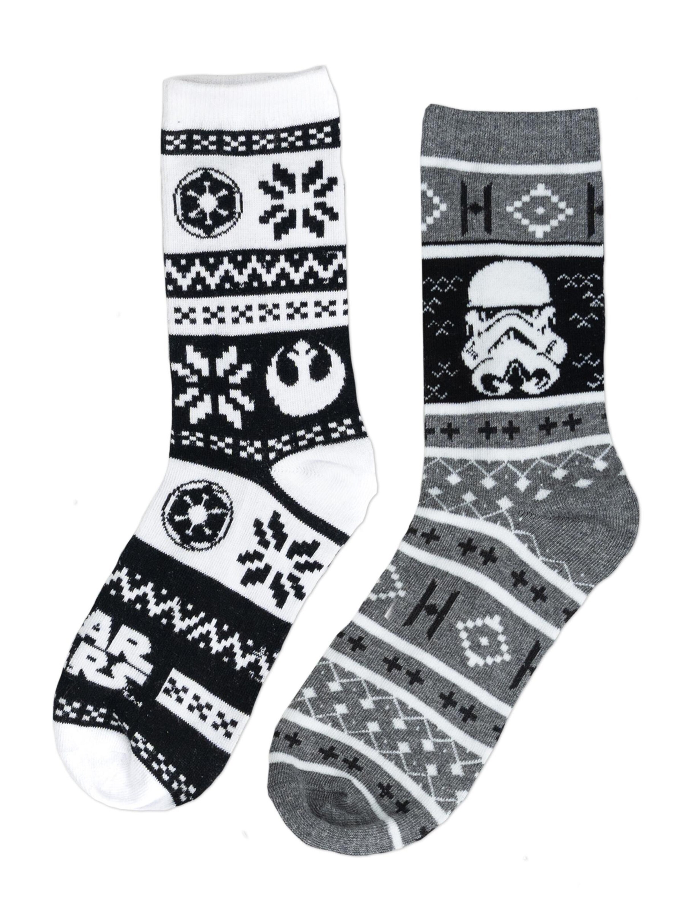 STAR WARS Socks 'Black & White' in Mixed colors