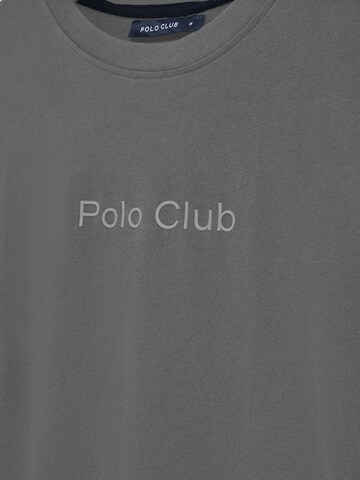 Polo Club Shirt in Grey