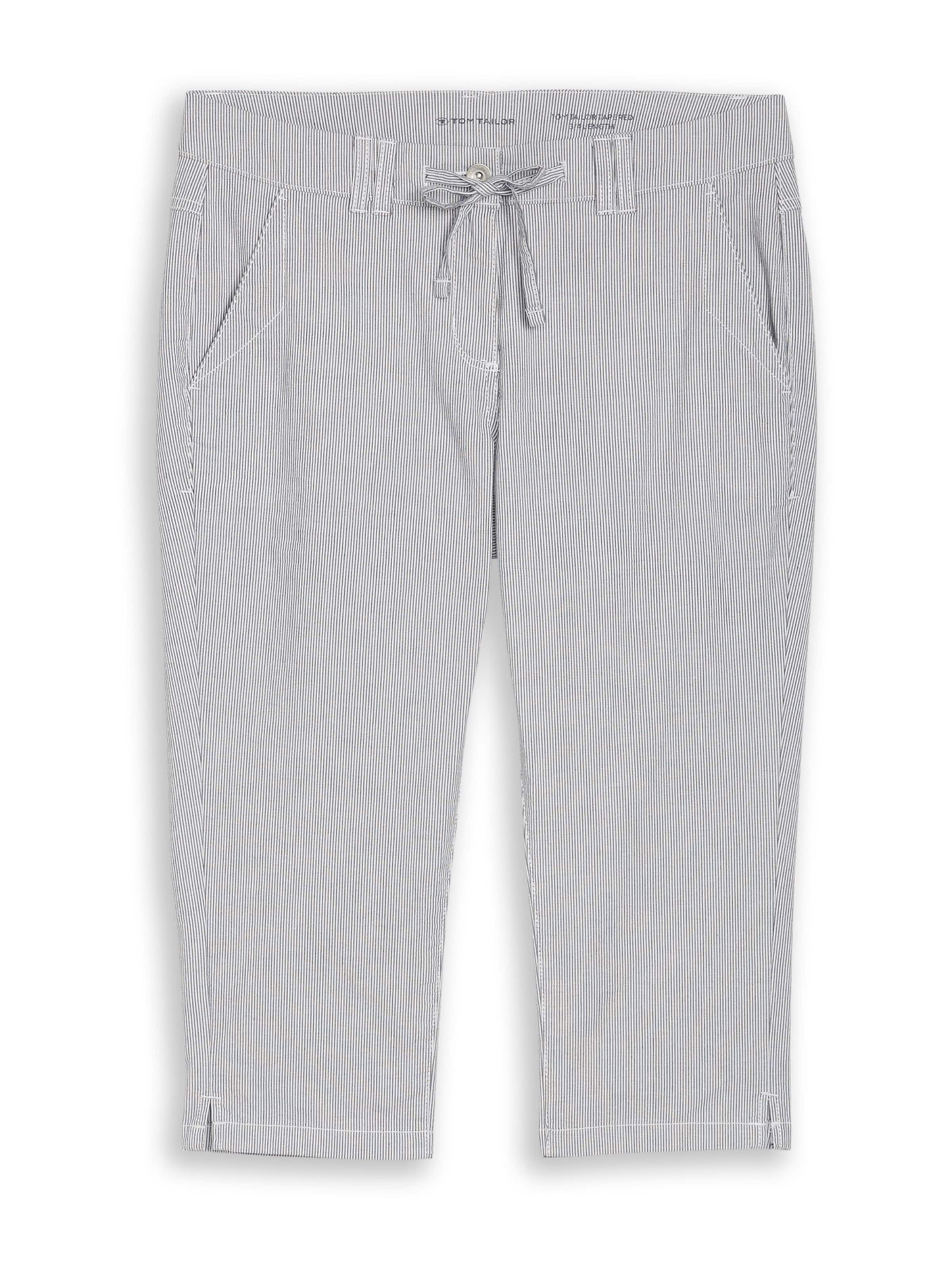 TOM TAILOR - Tapered Pantalón en azul: frente