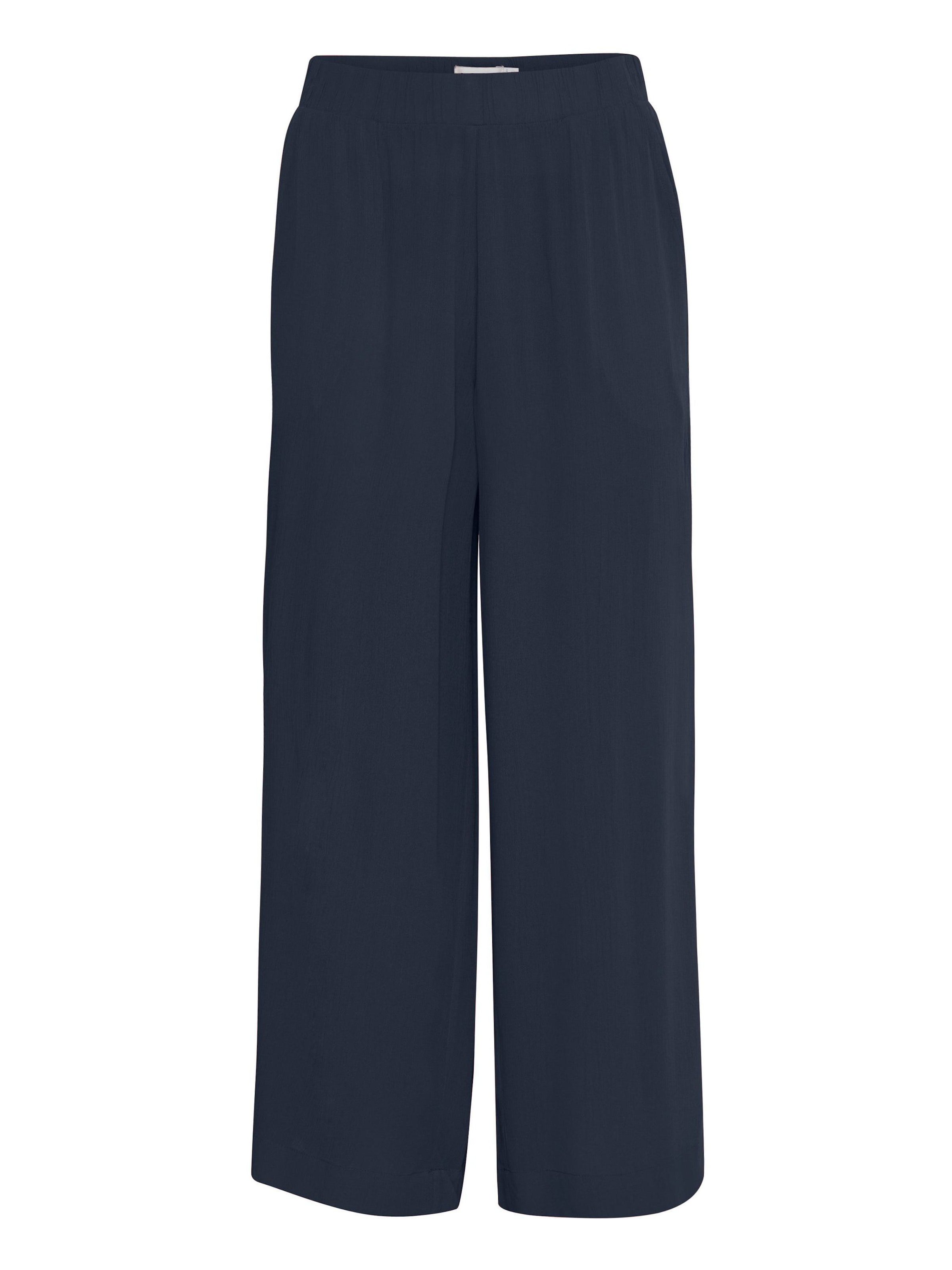 ICHI Pants 'MARRAKECH' in Blue: front