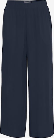 ICHI Broek 'MARRAKECH' in Blauw: voorkant