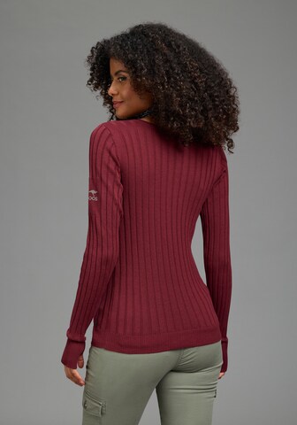 KangaROOS Sweater in Red