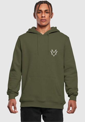 Merchcode Sweatshirt in Grün: Vorderseite