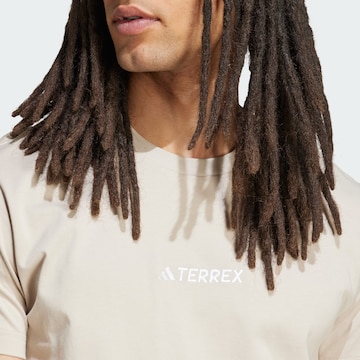 ADIDAS TERREX Functioneel shirt in Beige