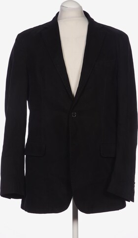 HECHTER PARIS Suit Jacket in XL in Black: front