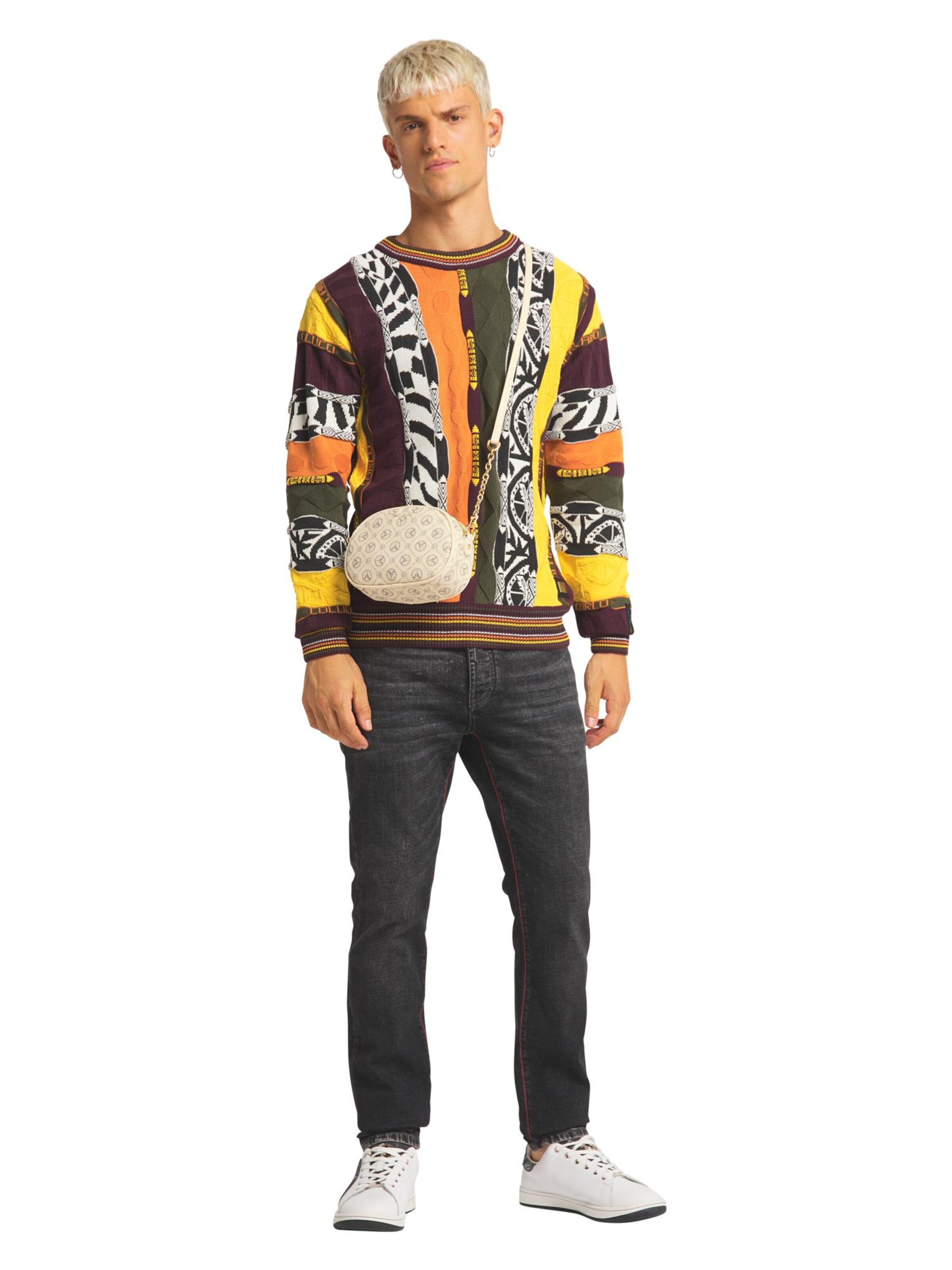 Carlo Colucci Umhängetasche 'Dalbon' in Beige