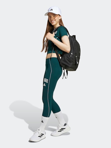 ADIDAS SPORTSWEAR - Camisa funcionais em verde: frente