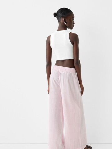 Bershka Broderad topp i vit