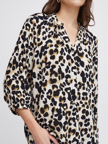 Camicia da donna 'MARRAKECH' di ICHI in beige