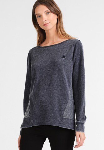 DREIMASTER Sweatshirt in Blau: predná strana