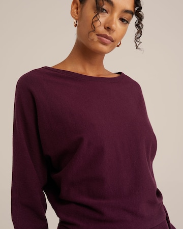 WE Fashion - Vestido de punto en rojo