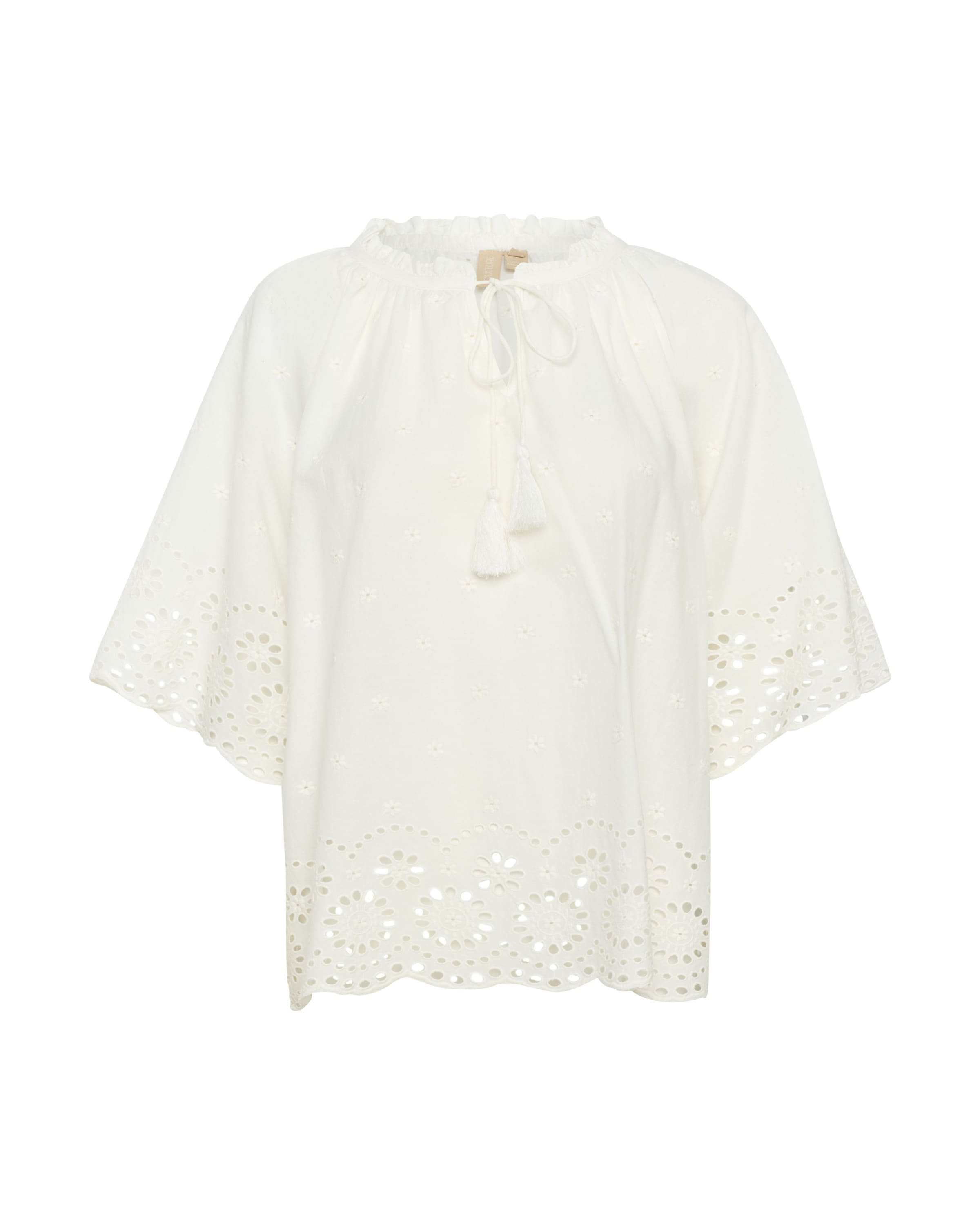 CULTURE Blouse 'Reya' in Wit: voorkant