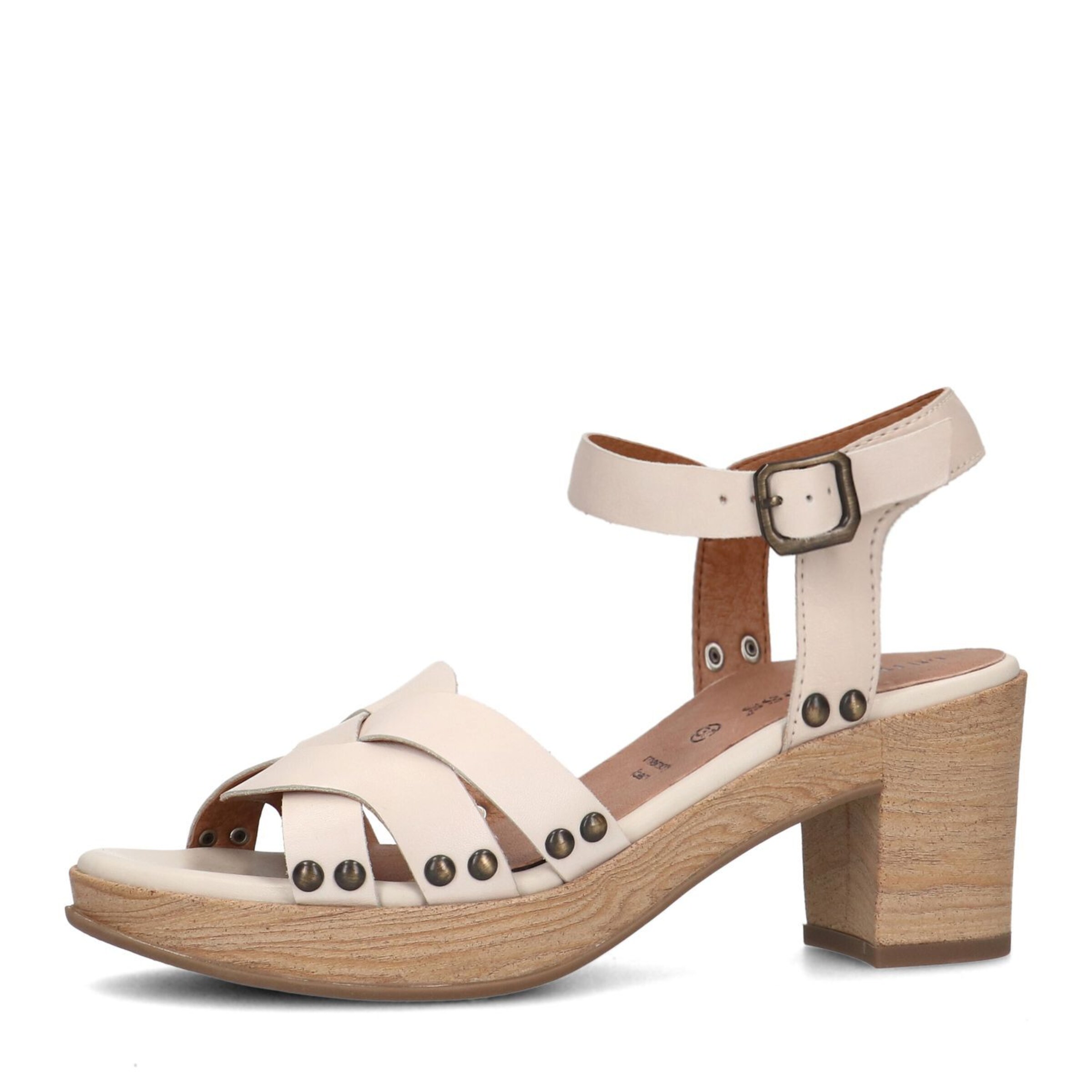 Sandales no stress en blanc : devant