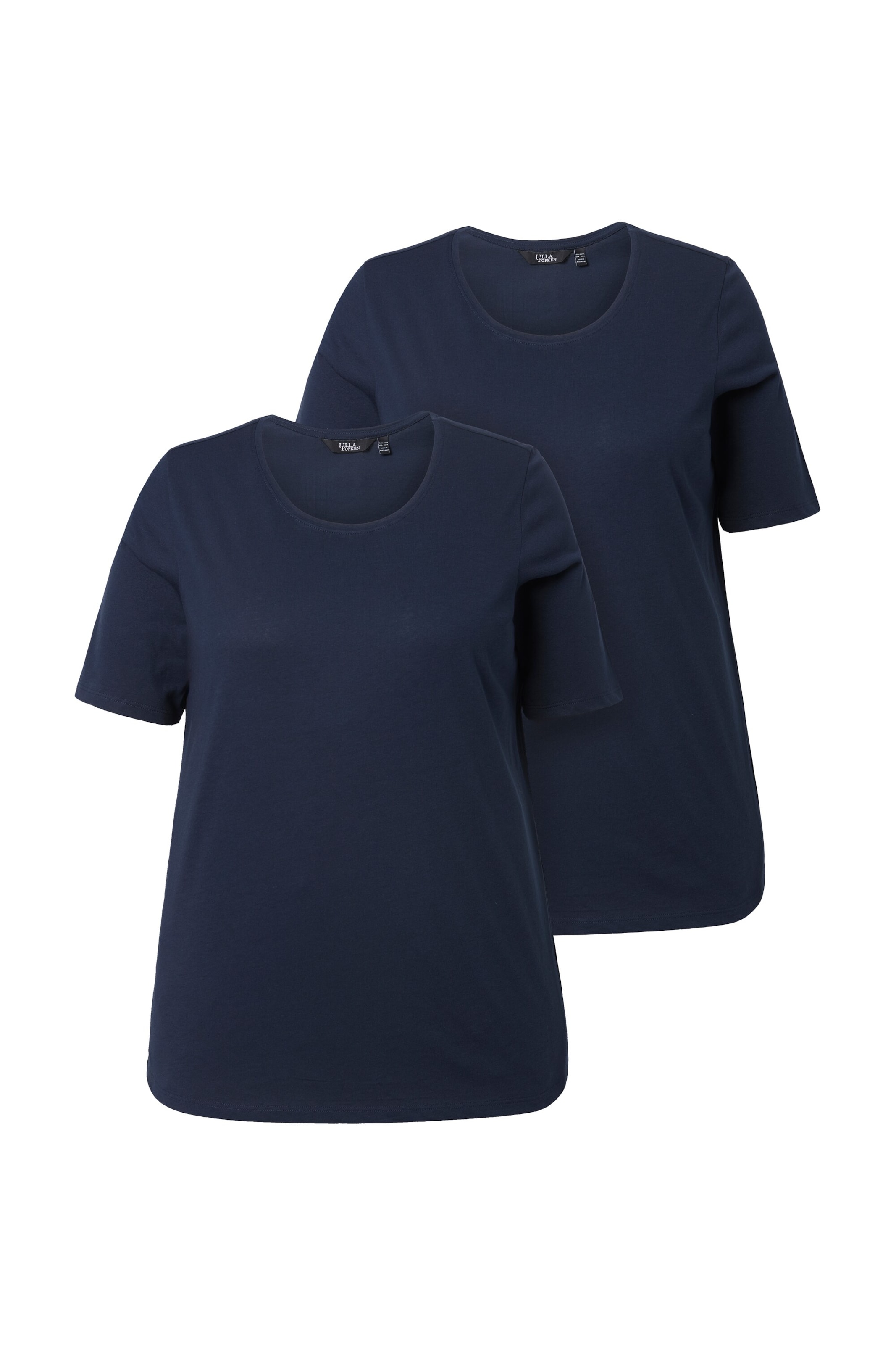 Ulla Popken Shirt in Blau: Vorderseite