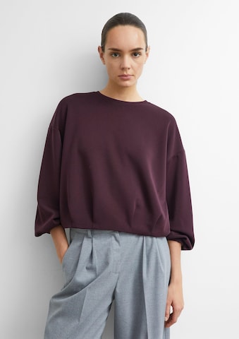 COMMA Sweatshirt in Lila: voorkant