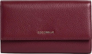 Coccinelle Wallet 'COCCINELLE METALLIC 6' in Red: front