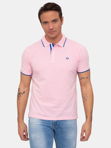 Sir Raymond Tailor Poloshirt 'Marcus' in Pink: predná strana