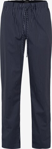 Hanro Pajama Pants 'Night & Day' in Blue: front