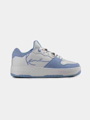 Baskets basses '89 Up' Karl Kani en blanc