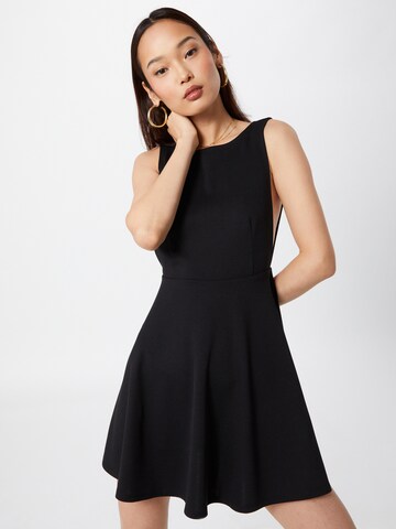 Robe 'Larissa' VIERVIER en noir : devant