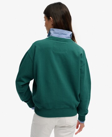 Sweat-shirt Superdry & Co en vert
