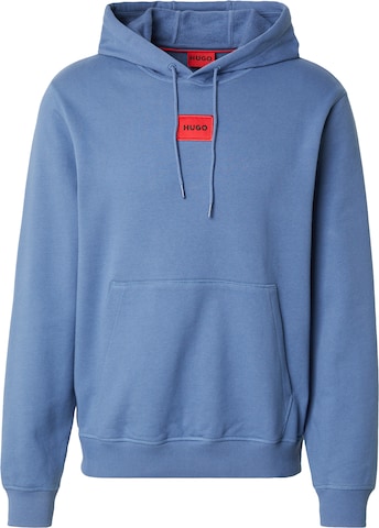 HUGO Mikina 'Daratschi214' – modrá: přední strana