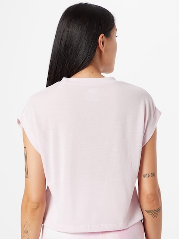 Reebok Funkčné tričko - ružová