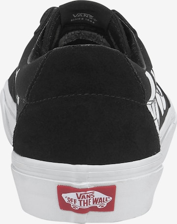 VANS حذاء رياضي بلا رقبة بلون أسود