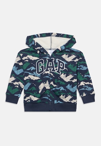 Veste de survêtement GAP en bleu : devant