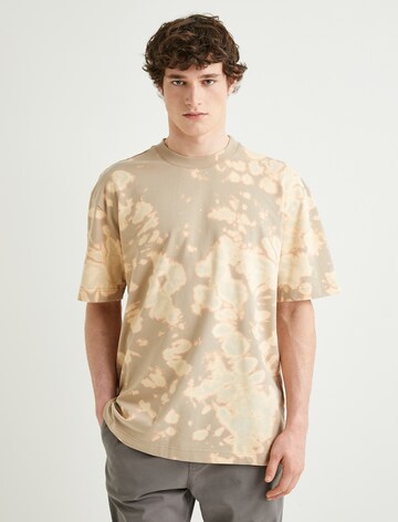 Koton T-Shirt in Beige: Vorderseite