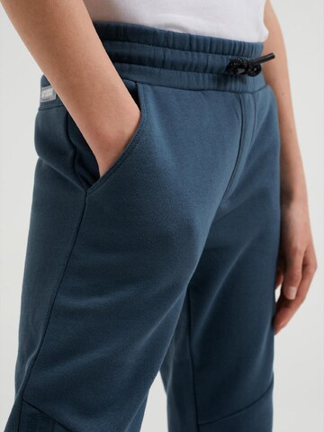 WE Fashion Tapered Hose in Blau