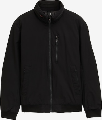 TOM TAILOR Between-Season Jacket in Black: front