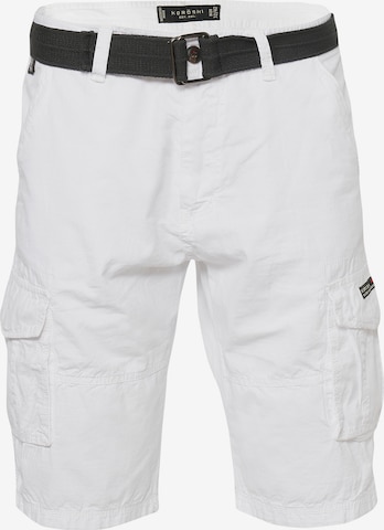 KOROSHI - regular Pantalón en blanco: frente