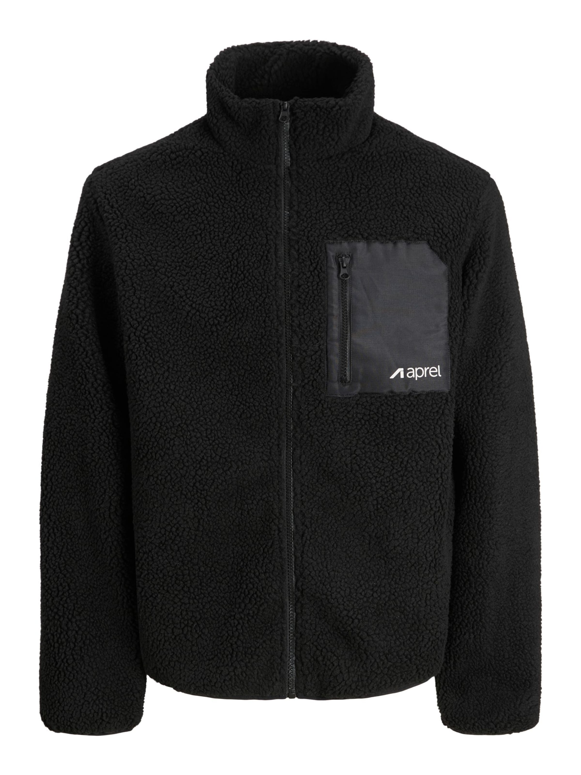 aprel - Chaqueta de entretiempo en negro: frente