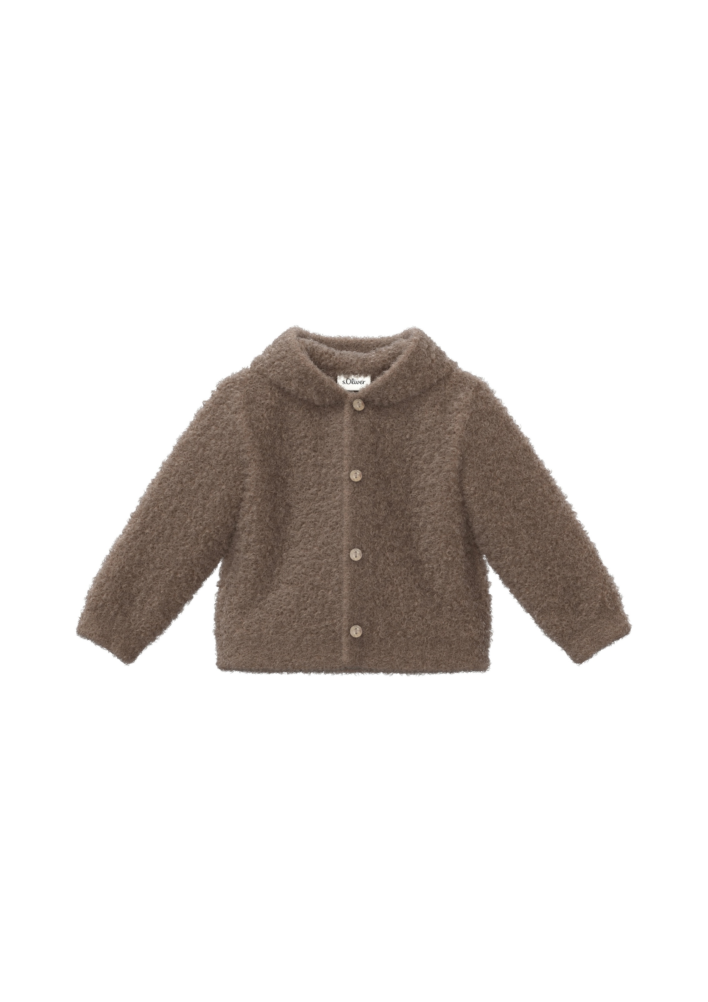 Cardigan s.Oliver en marron : devant