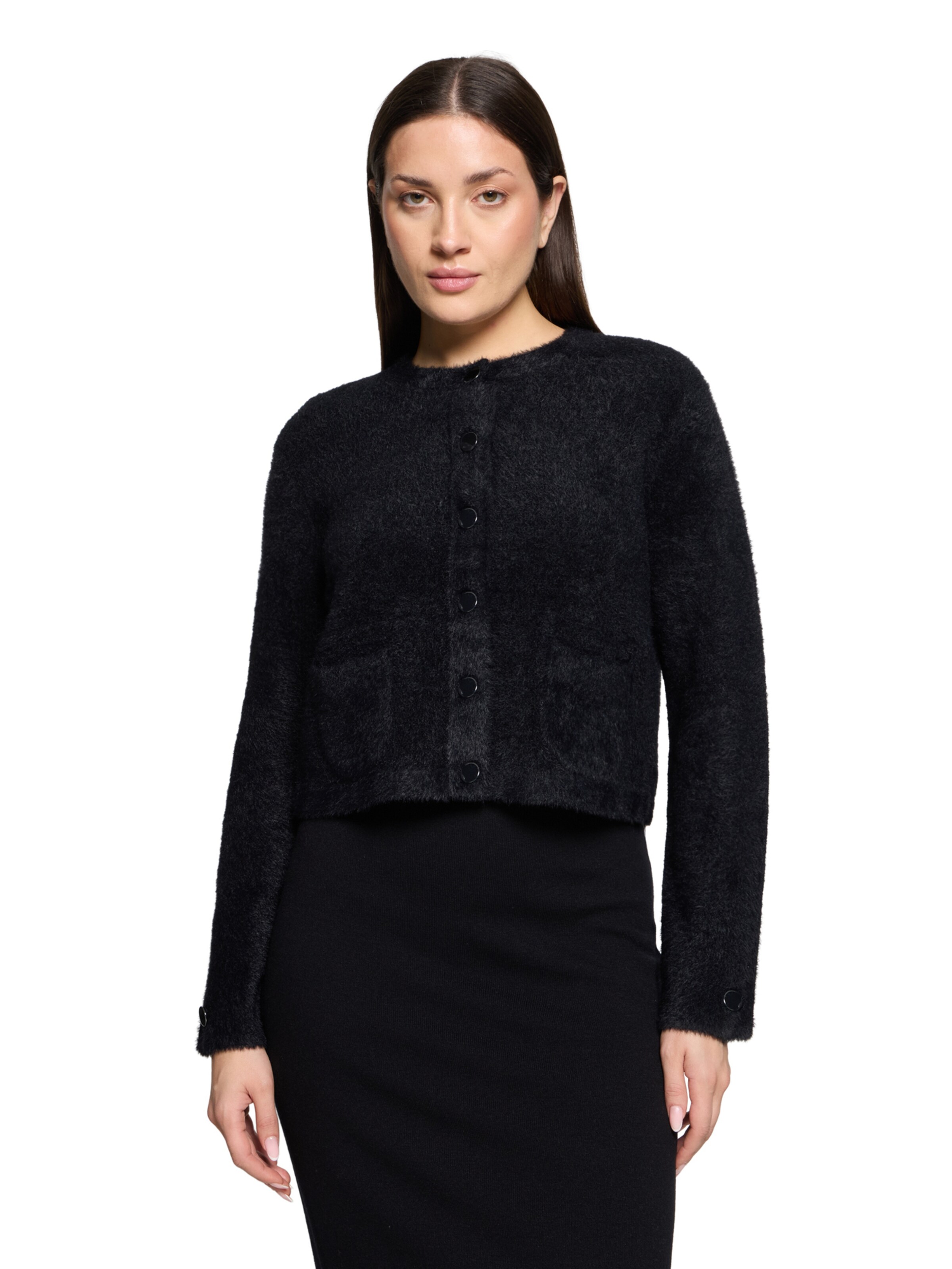 Betty Barclay Knit cardigan in Black: front