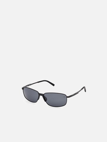 TIMBERLAND Zonnebril 'Timberland TB00041 Matte black 61/14/145 MAN Sunglasses' in Zwart