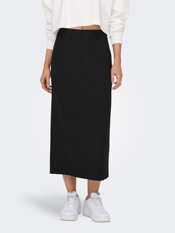 ONLY - Falda 'EMILIA' en negro: frente