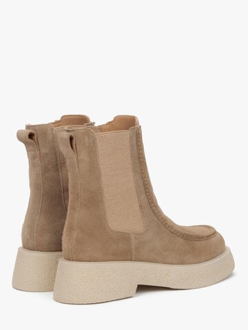Estro Chelsea boots '09-3083' i beige