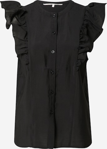Camicia da donna 'Kimma' di SECOND FEMALE in nero: frontale