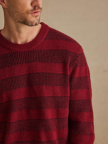 DAN FOX APPAREL Sweater 'Joost' in Red