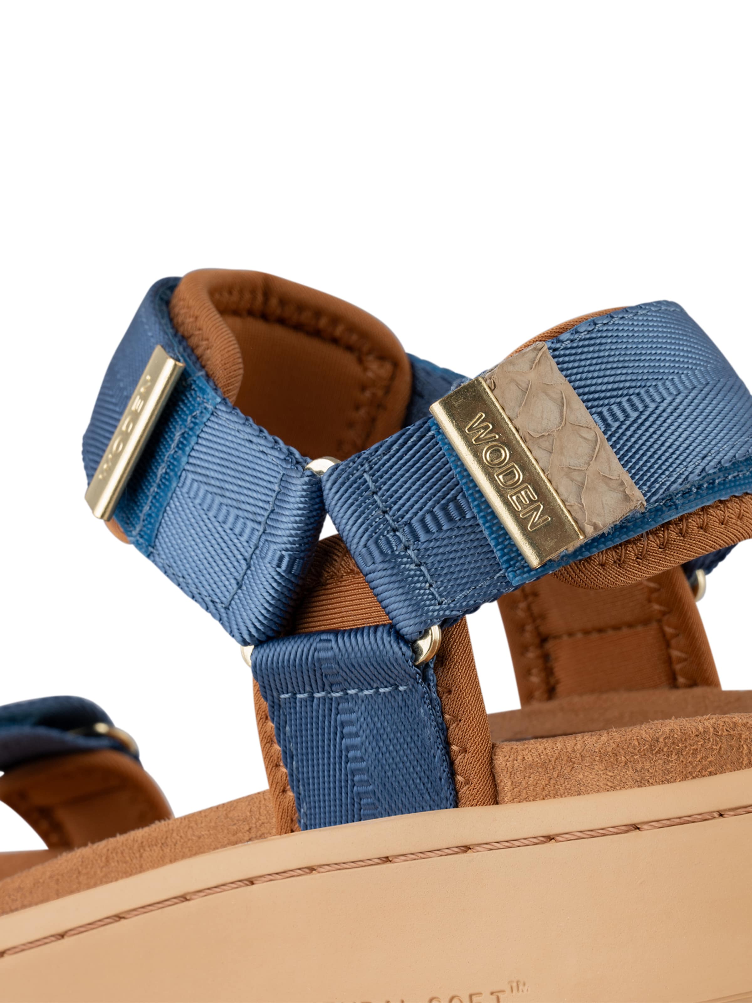 WODEN Sandals 'Line' in Blue